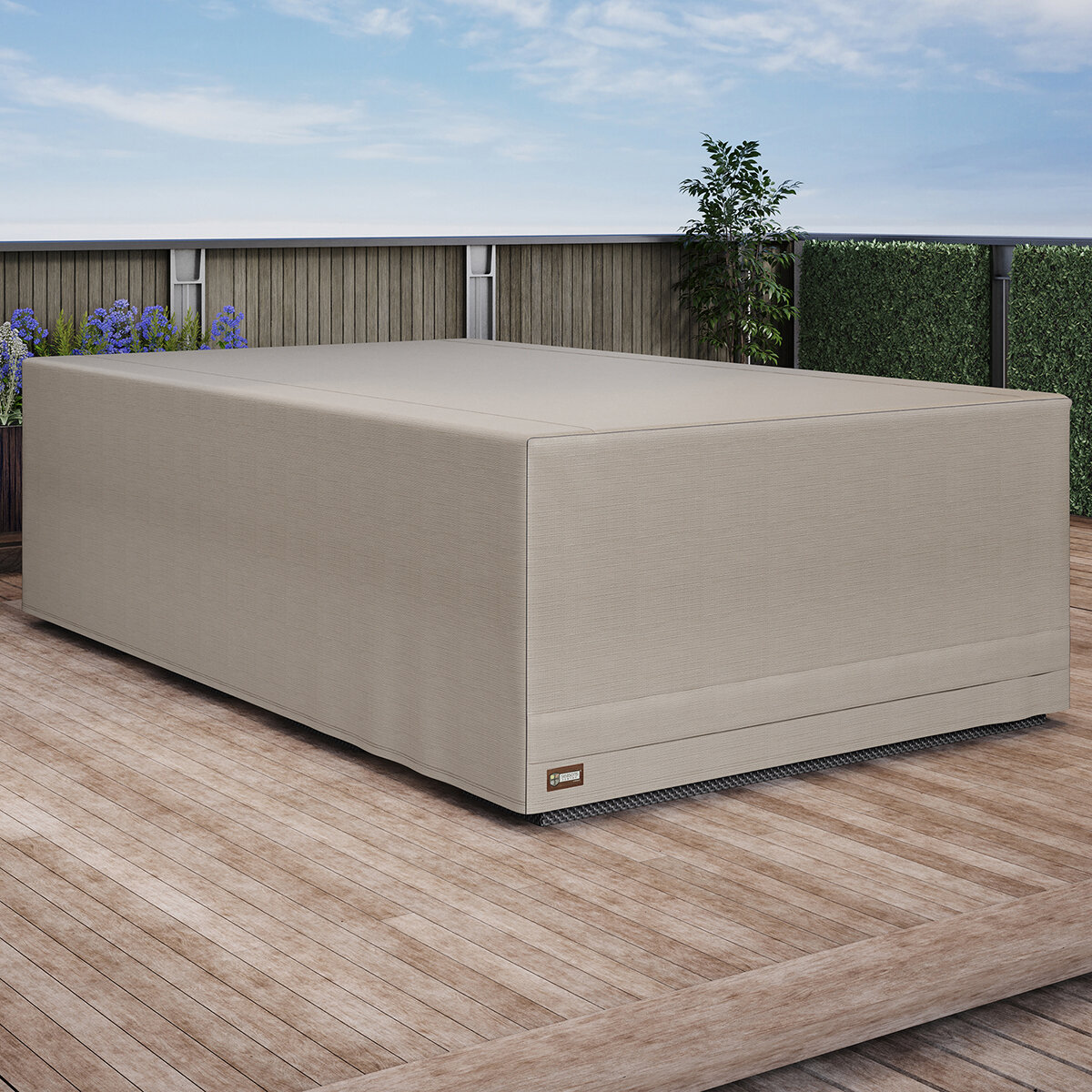 Seasons Sentry, Funda para Conjunto de Muebles de Jardín Rectangular
