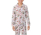 Pijama para Niños y Niñas Blanco The Grinch 7 / 8 Años