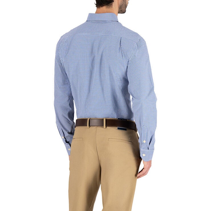 Nautica Camisa para Caballero Azul cuadros Mediana