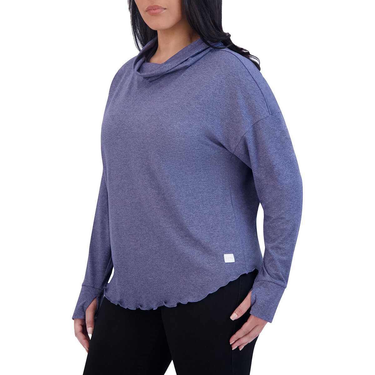 Soybu Sudadera para dama azul extra chica