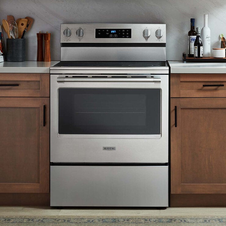Maytag Estufa de Gas de Piso de 76cm con 5 Quemadores Maytag Estufa de Gas de Piso de 76cm con 5 Quemadores