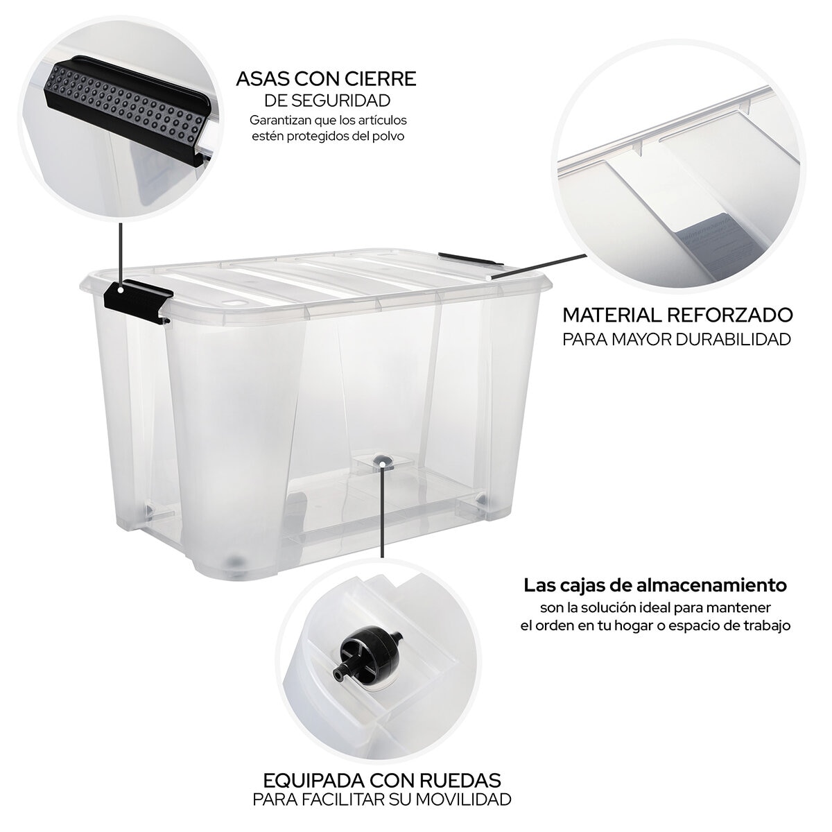 AG Box, Set de 3 Cajas de 32L.