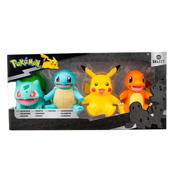 Juego de 4 Figuras Pókemon 