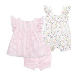 Offspring Conjunto 3 piezas para Bebés Rosa 3 Meses