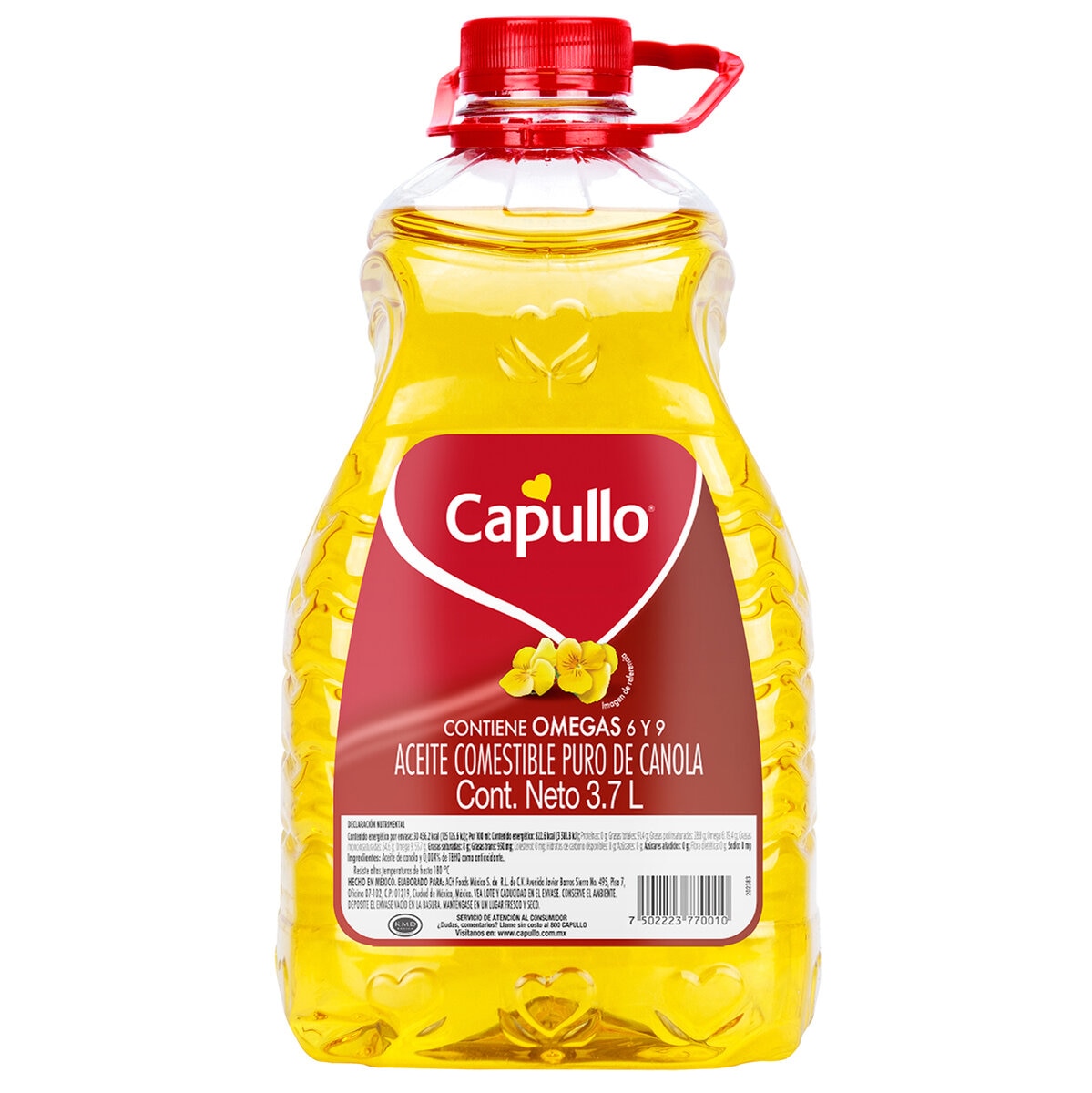 Capullo Aceite de Canola 3.7 l