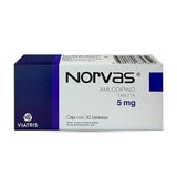 Norvas 5mg 30 Tabletas