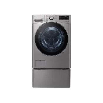 LG Lavasecadora 22Kg / 13Kg con pedestal