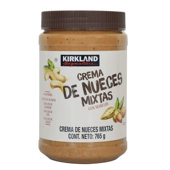 Kirkland Signature Crema de Nueces Mixtas con Semillas 765 g