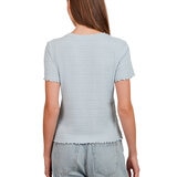 Kersh Blusa para Dama Azul Extra Grande