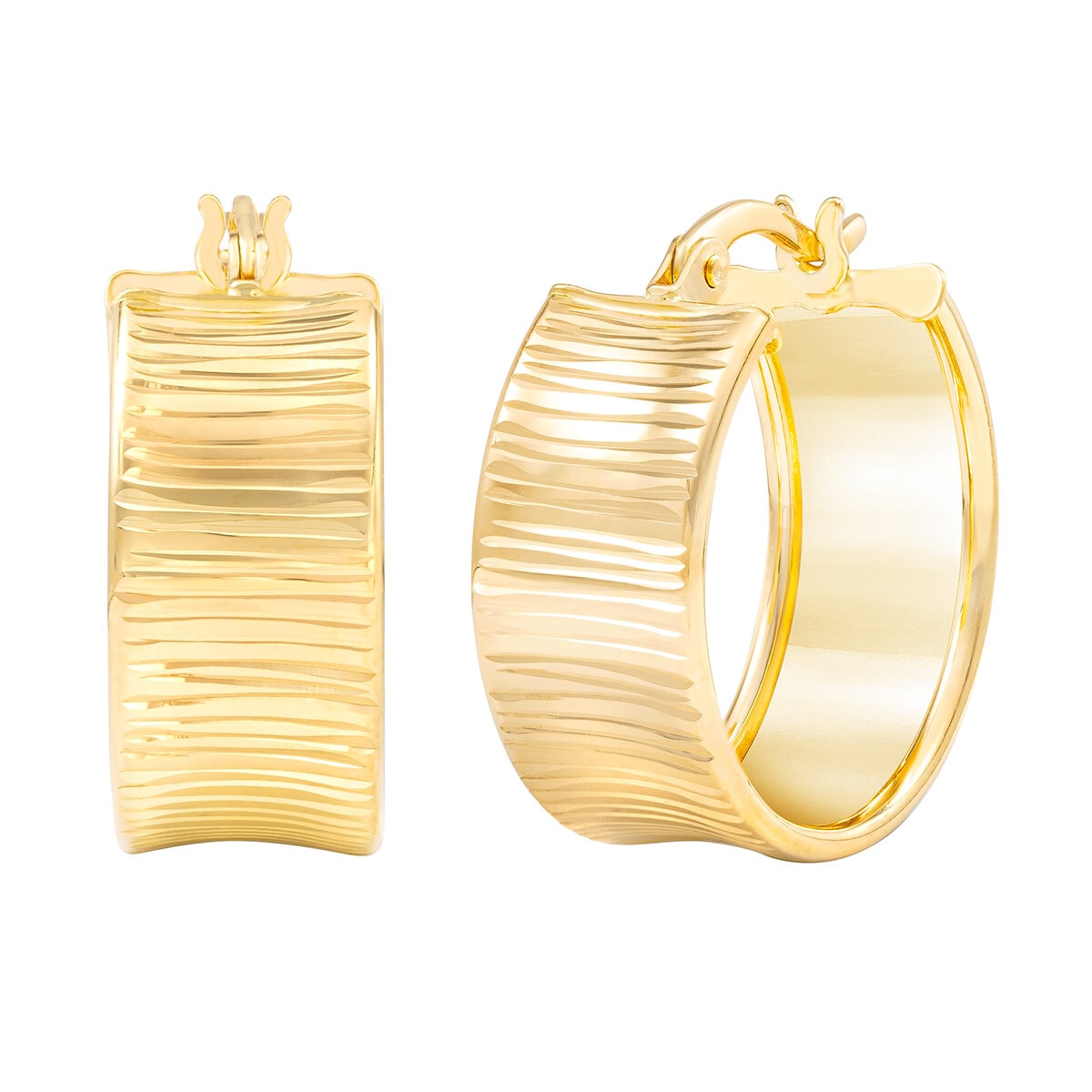 Aretes, Arracadas de Oro Amarillo de 14kt