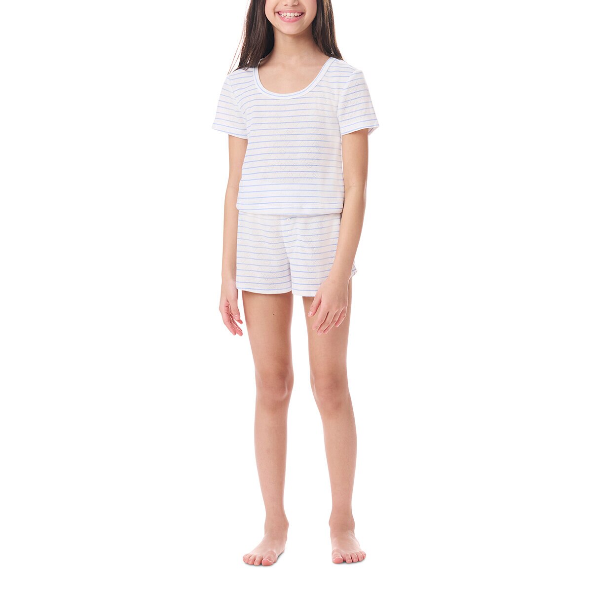 Splendid Pijama 4 piezas para Niñas Azul 5 / 6 Años