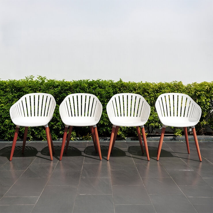 Midtown Concept, Nasseau 4 Sillas Para Jardín Midtown Concept, Nasseau 4 Sillas Para Jardín