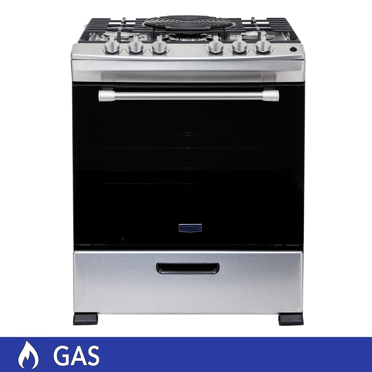 Maytag estufa de piso de gas 5 quemadores 30""