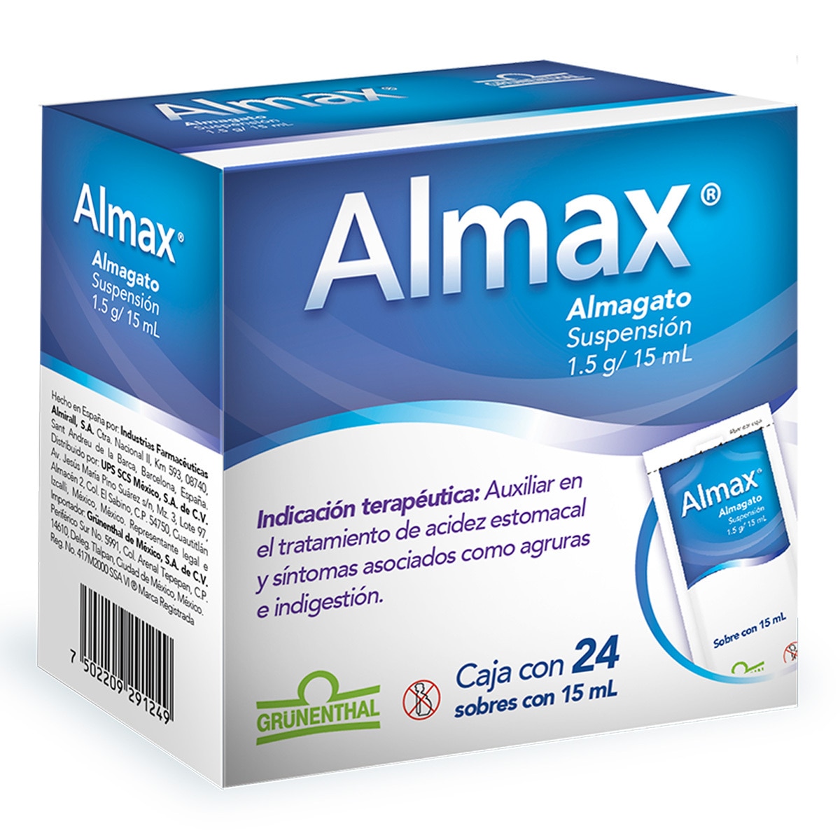 Almax 15ml 2 Pack de 24 pz c/u