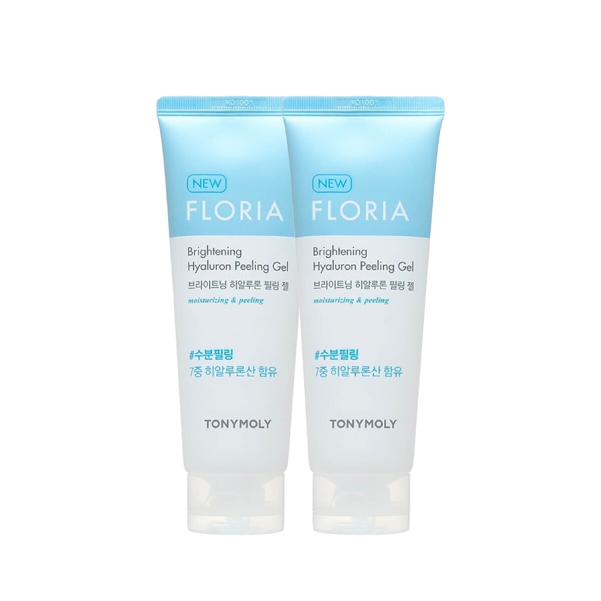 Tony Moly Floria Gel Exfoliante de Ácido Hialurónico 2 pzas