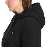 Vince Camuto Chamarra para Dama Negro Extra Grande