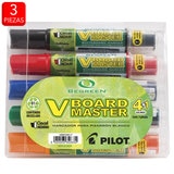 Pilot marcadores para pizarrón blanco punta cincel