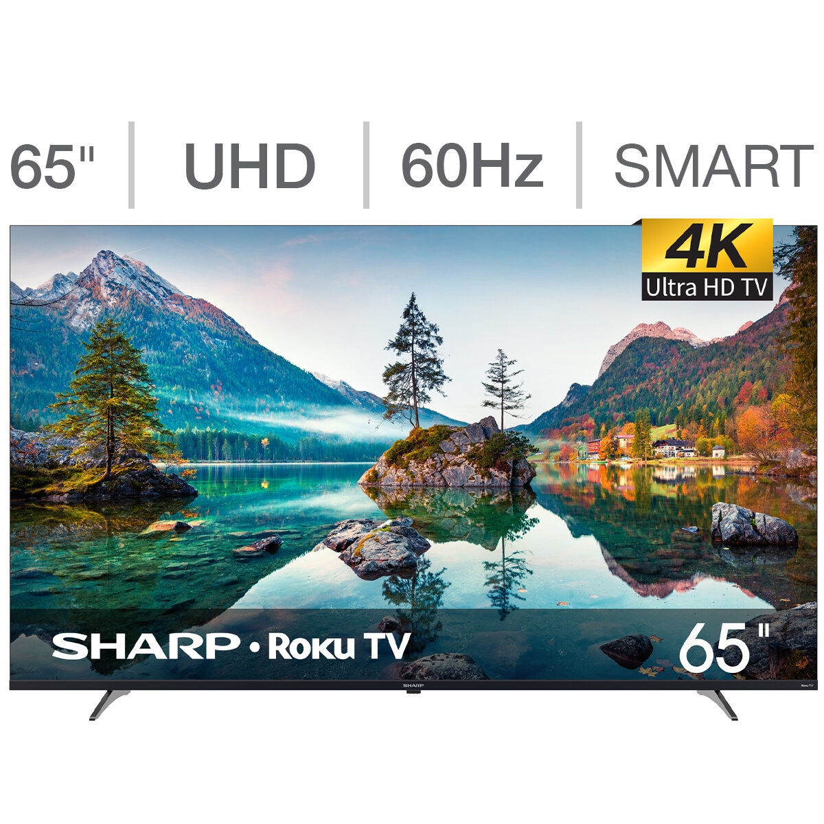 Sharp Pantalla 65" UHD 4K Smart TV
