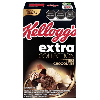 Kellogg's Cereal Extra 3 Chocolates 710 g