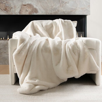 Mon Chateau Luxury Collection Frazada de Pelo Sintético 152cm x 177cm