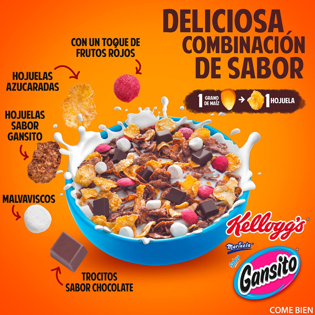 Kelloggs Cereal Sabor Gansito 710 g