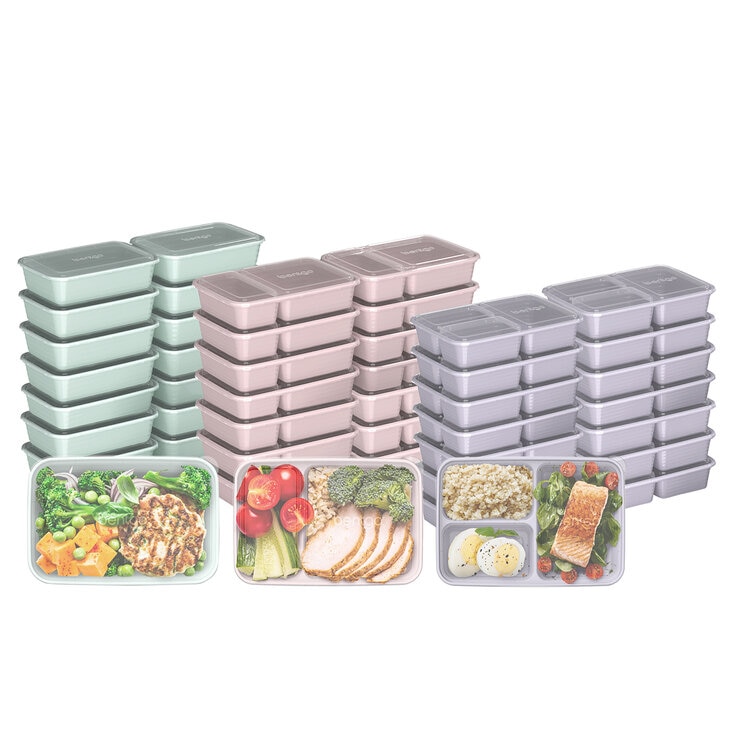 Bentgo Prep Juego de Recipientes para Alimentos de 90 piezas Bentgo Prep Juego de Recipientes para Alimentos de 90 piezas