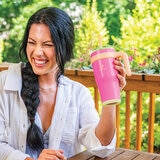 Reduce 2 Vasos Aislados al Vacío de 710 mL, Rosa y Verde Menta Reduce 2 Vasos Aislados al Vacío de 710 mL, Rosa y Verde Menta