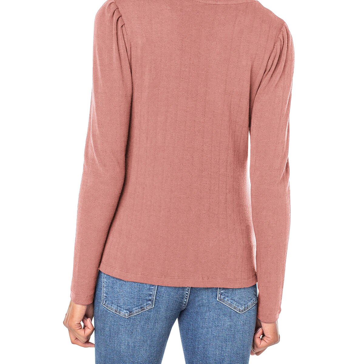 Well Worn Playera para Dama Rosa Extra Grande