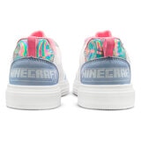 Minecraft, Tenis Color Blanco-Rosa para NIña, Varias Tallas