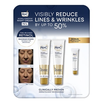 Roc Juego de Crema de Noche con Retinol