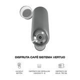 Nespresso, Cafetera Vertuo Pop con Espumador de Leche y 50 Cápsulas Nespresso, Cafetera Vertuo Pop con Espumador de Leche y 50 Cápsulas