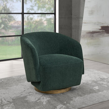 Henredon, Silla Giratoria de Bouclé