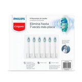 Philips Colgate, Sonic Pro Refills Edición Cuidado de Encías y Limpieza Profunda, 6 piezas