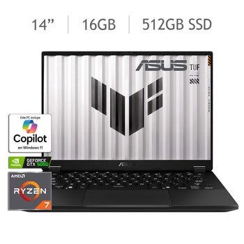 ASUS TUF Gaming A14 Laptop 14" WQXGA AMD Ryzen 7 16GB 512GB SSD