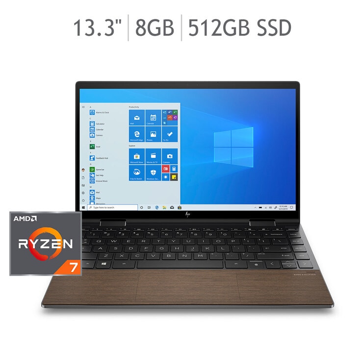 HP Envy X360 Laptop 13.3" AMD Ryzen 7 4700U 8GB 512GB SSD