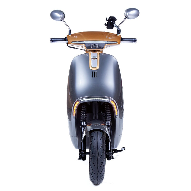 OMO Motocicleta Eléctrica Athena X7 Pro Plateado