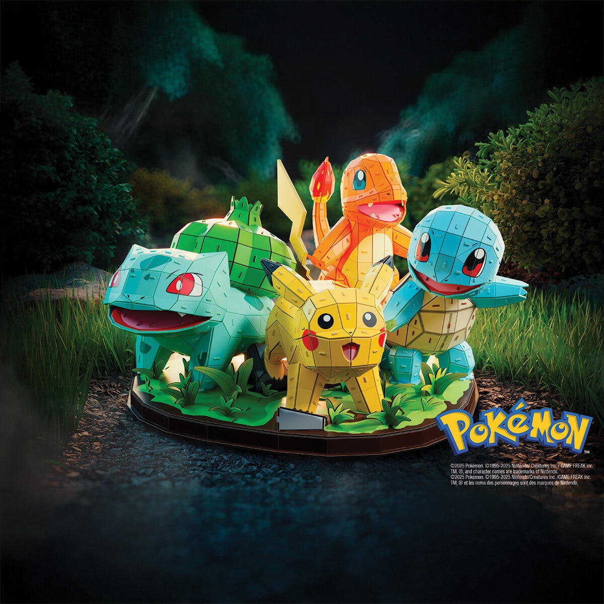 4D Biuld, Kit de Rompecabezas 3D - Pokémon