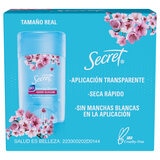 Antitranspirante Secret Cherry Blossom Gel Invisible 6 pzas de 45 g c/u