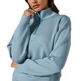 Infinity Sudadera para Dama Azul Grande