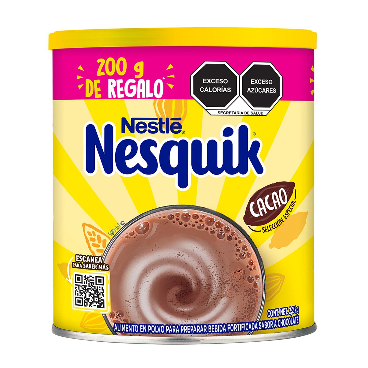 Nesquik Chocolate En Polvo 2.2 kg Costco México