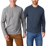 Rugged Elements Playera para Caballero 2 piezas Azul y Gris Extra Grande