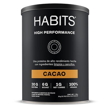 Habits High Performance Proteína Vegetal Sabor Cacao