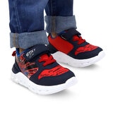 Marvel Spider-Man, Tenis Color Marino-Rojo, para Niño, Varias Tallas