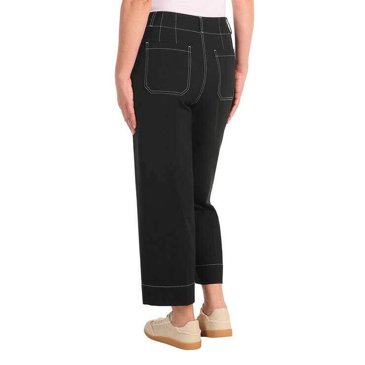 Hilary Radley Pantalones para Dama Negro 4