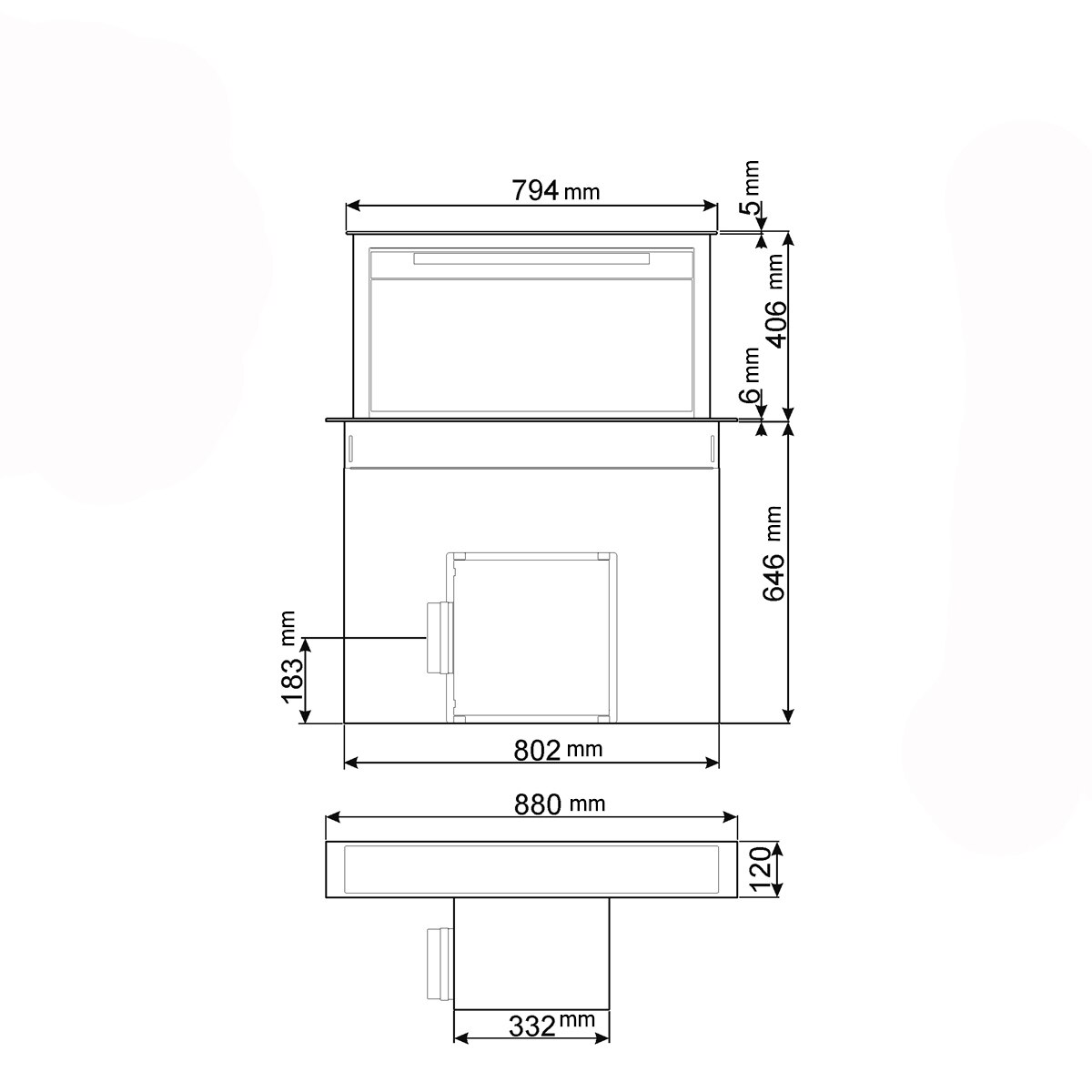 Combo Parrilla Eléctrica 90cm + Campana downdraft 90cm Smeg Costco México