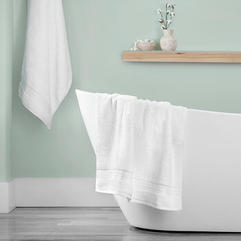 Purely Indulgent , Toalla para Baño, Blanco