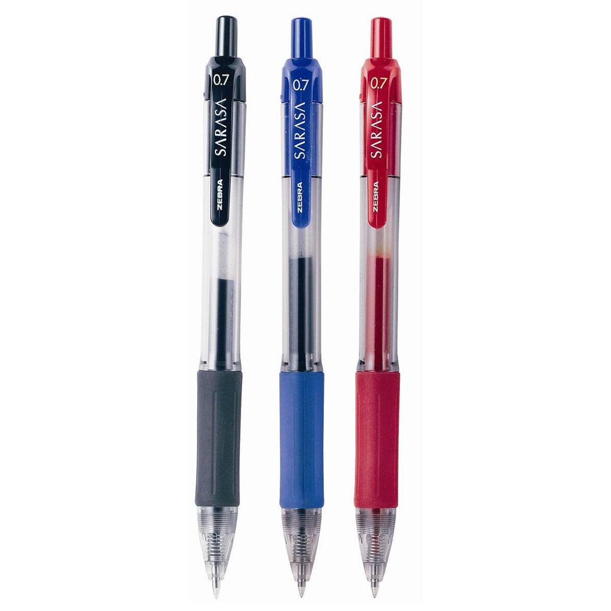 Bolígrafo Sarasa Gel 24 Pzas, Tinta Negro y Azul
