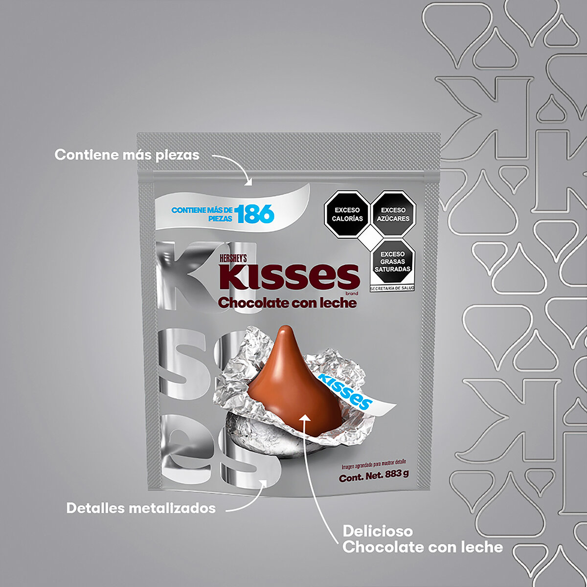 Hershey's Kisses Chocolates 883 g