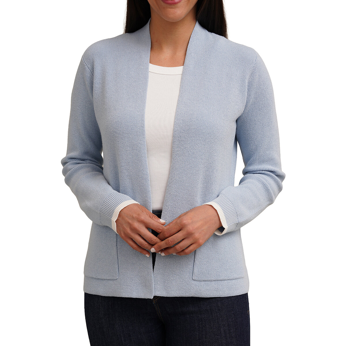 Cyrus Suéter para Dama Azul Extra Chica