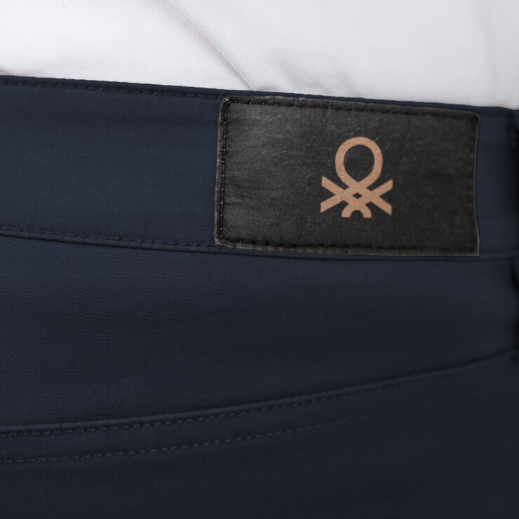 United Colors of Benetton Pantalones para Caballero Azul 30X29